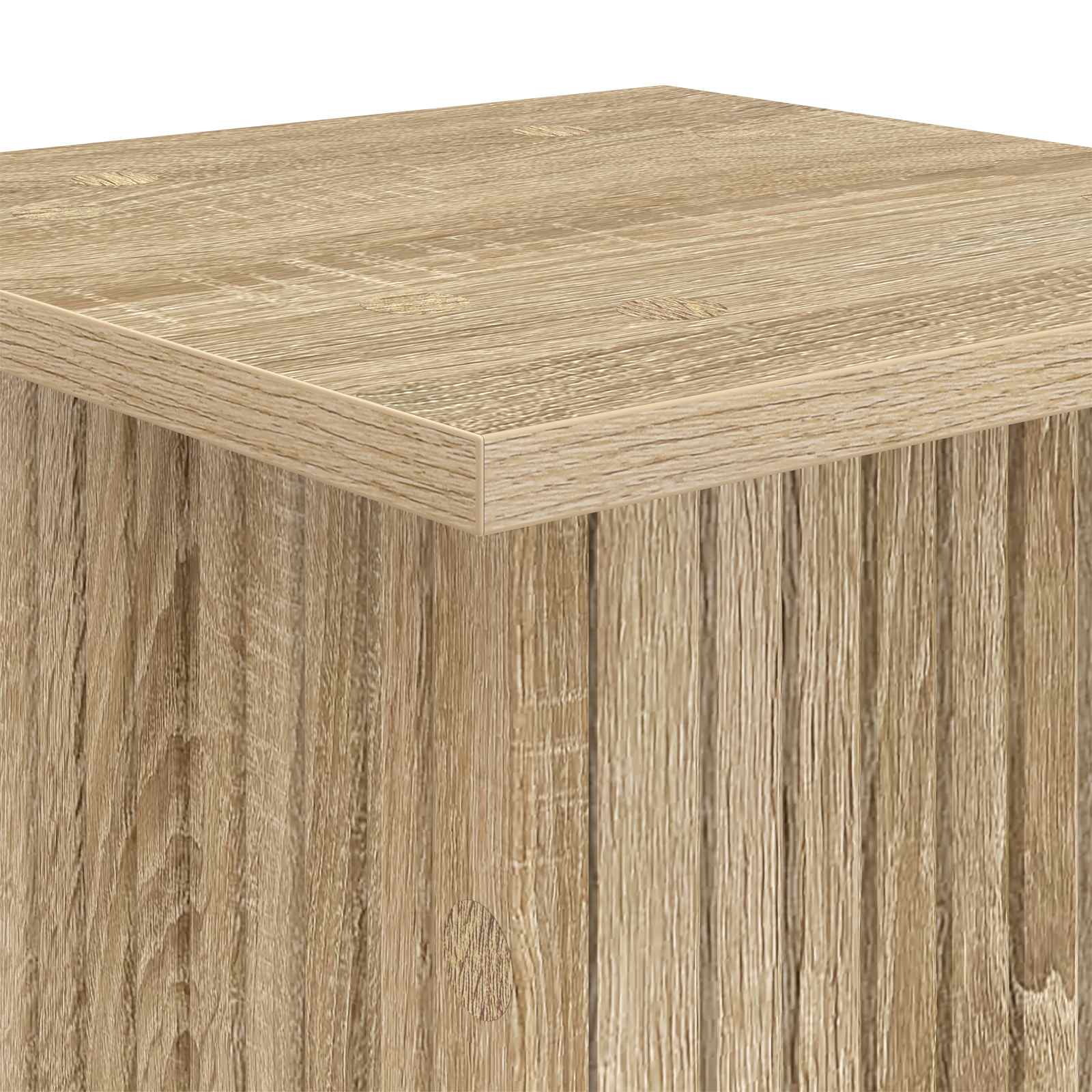 Supporto per piante 2 pz Rovere Sonoma 30,5 x 30 x 80,5 cm