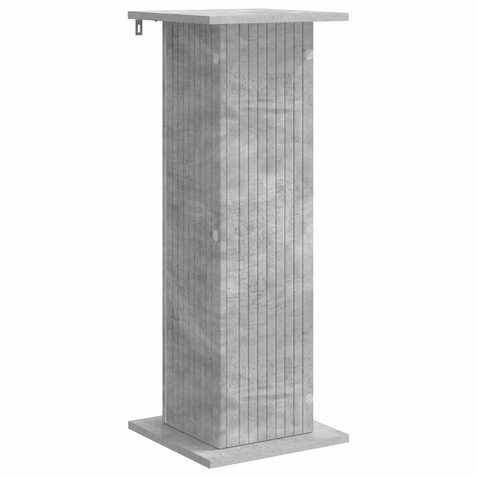 Supporto per piante Grigio Cemento 30,5 x 30 x 80,5 cm