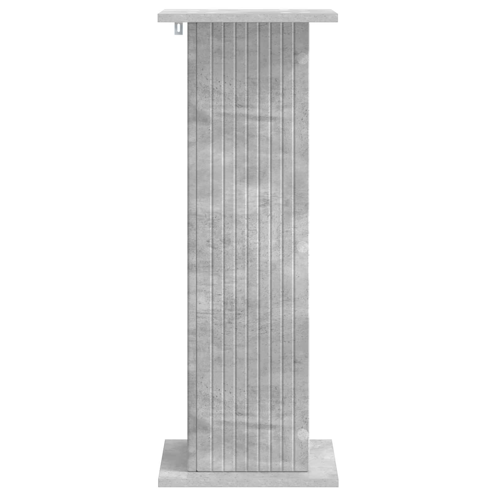 Supporto per piante Grigio Cemento 30,5 x 30 x 80,5 cm