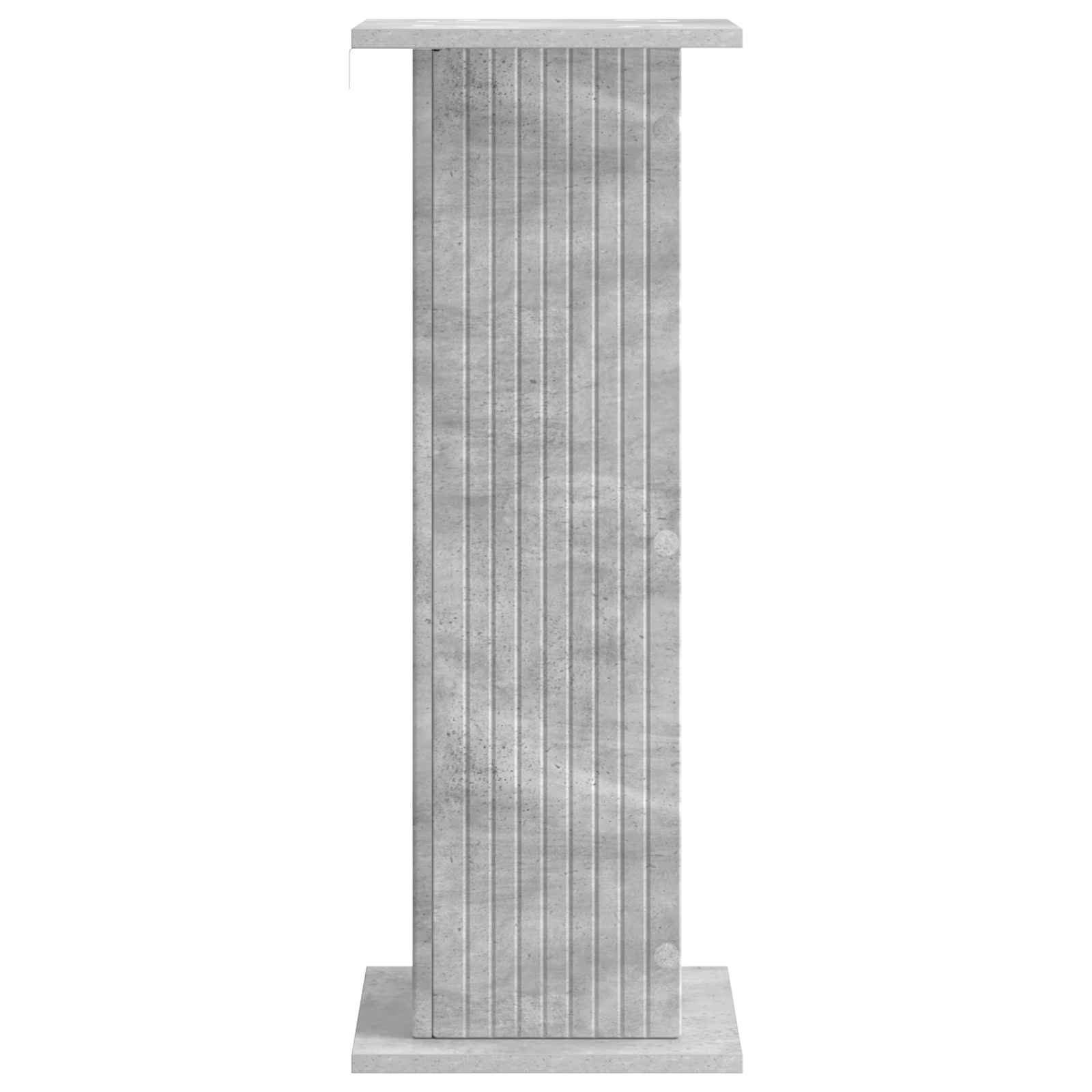 Supporto per piante 2 pz Grigio Cemento 30,5 x 30 x 80,5 cm