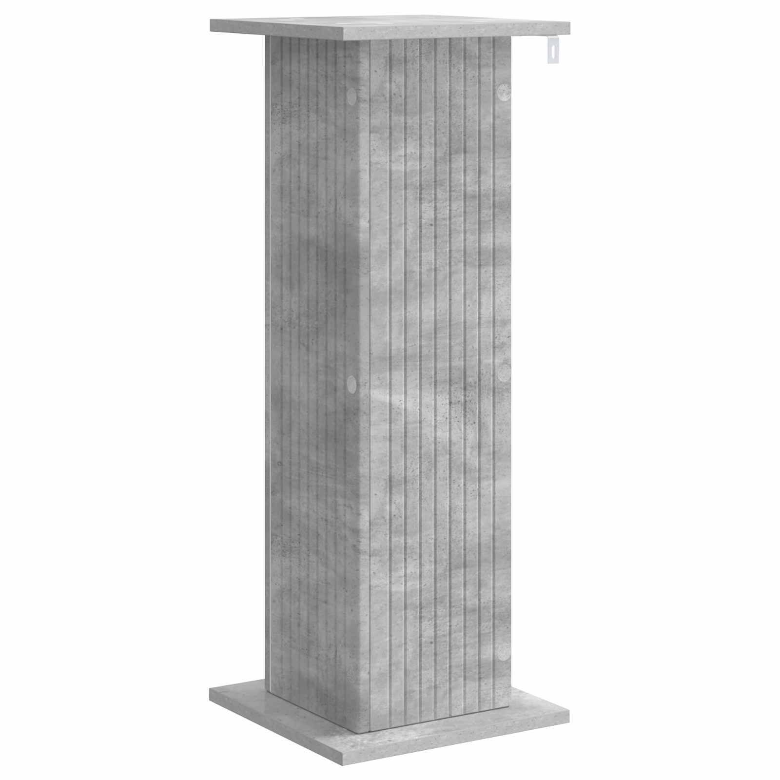 Supporto per piante 2 pz Grigio Cemento 30,5 x 30 x 80,5 cm
