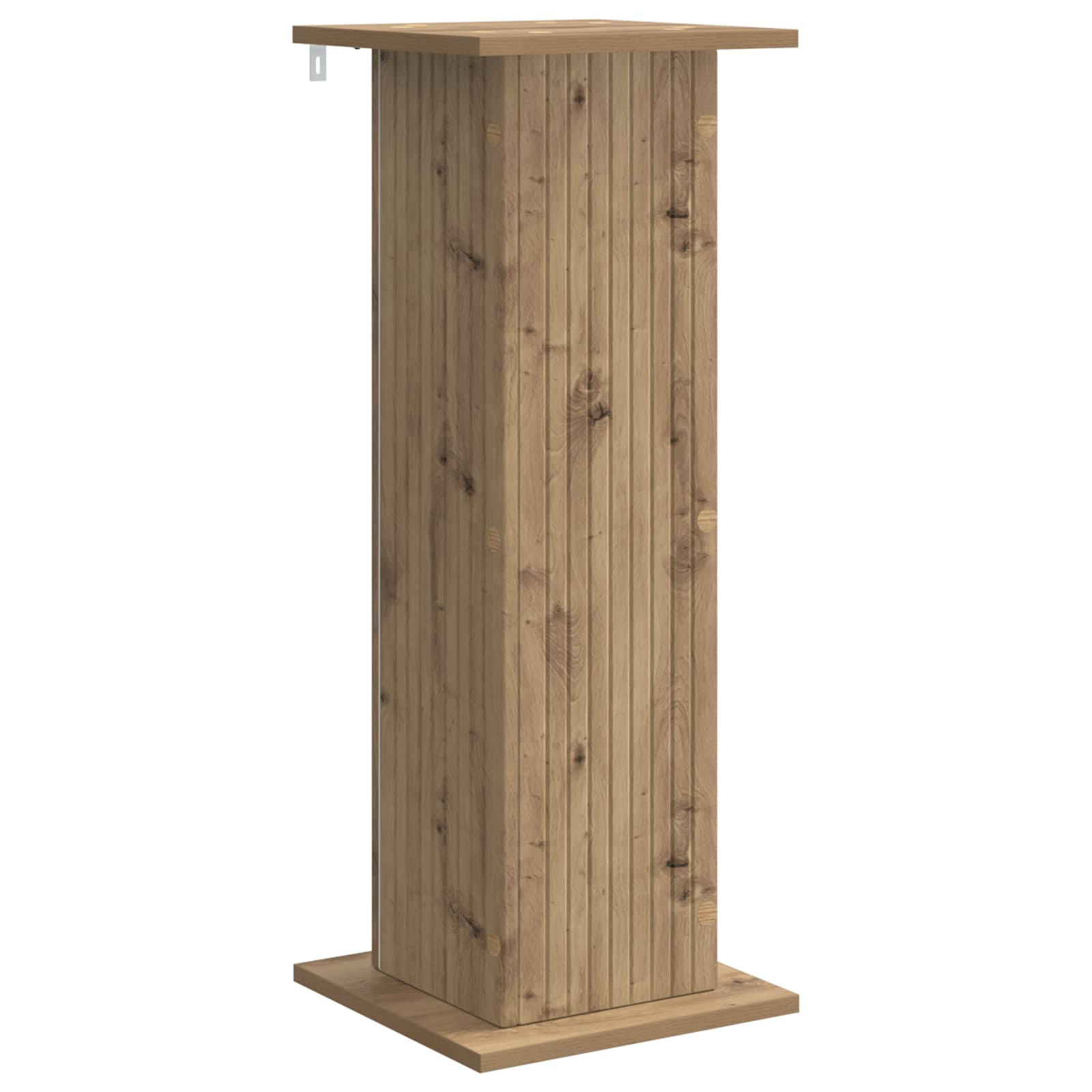Supporto per piante Rovere Artigianale 30,5 x 30 x 80,5 cm