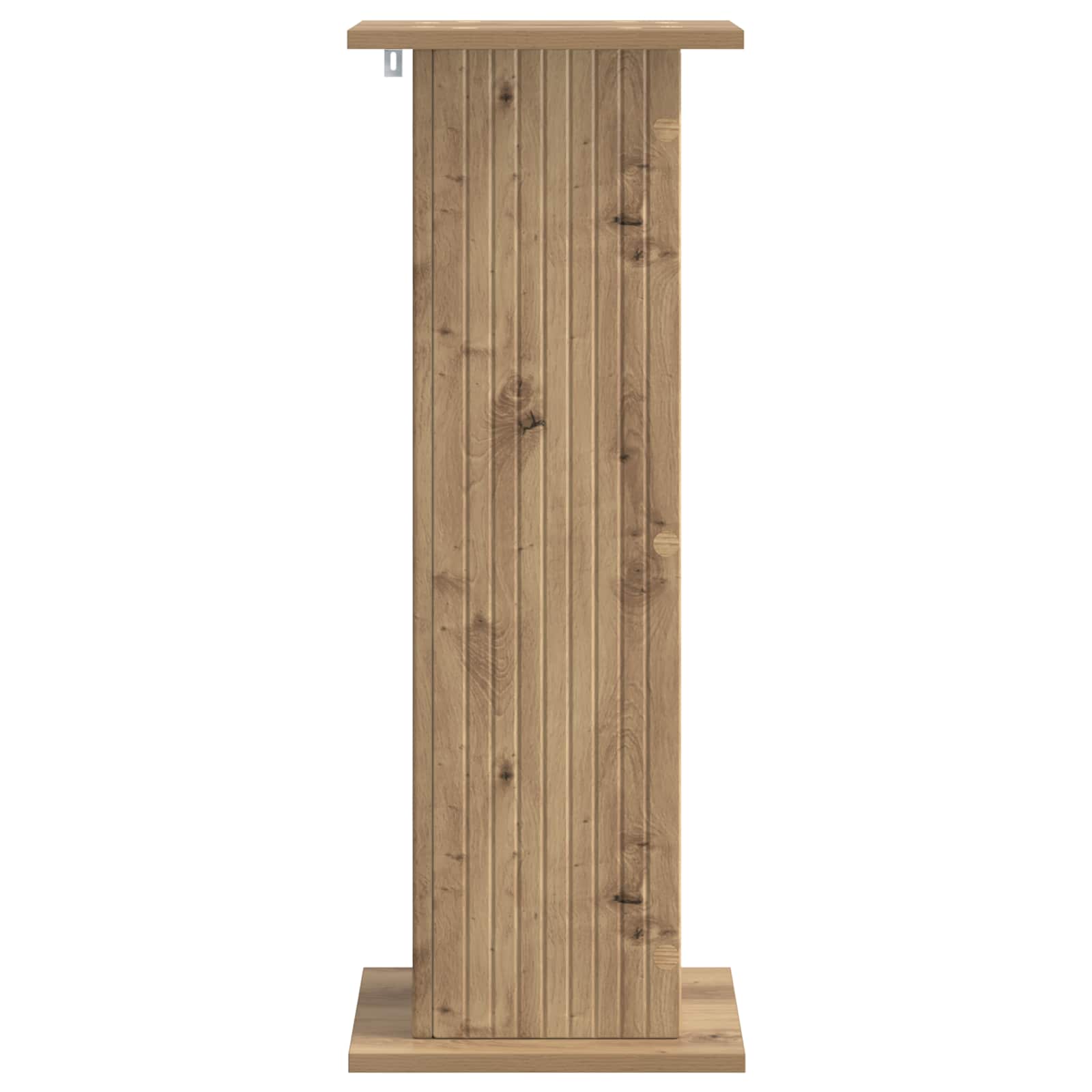 Supporto per piante Rovere Artigianale 30,5 x 30 x 80,5 cm