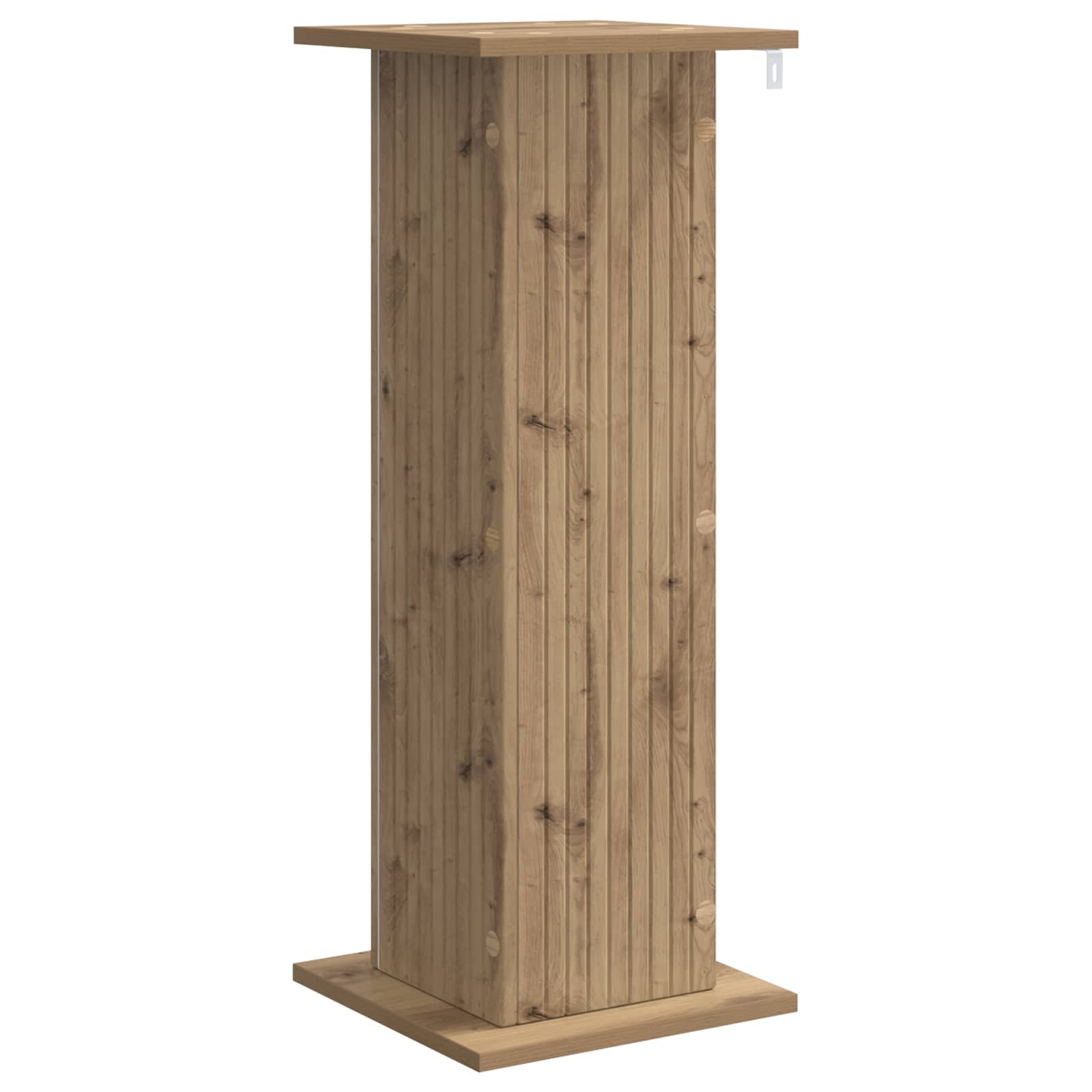 Supporto per piante 2 pz Rovere Artigianale 30,5 x 30 x 80,5 cm