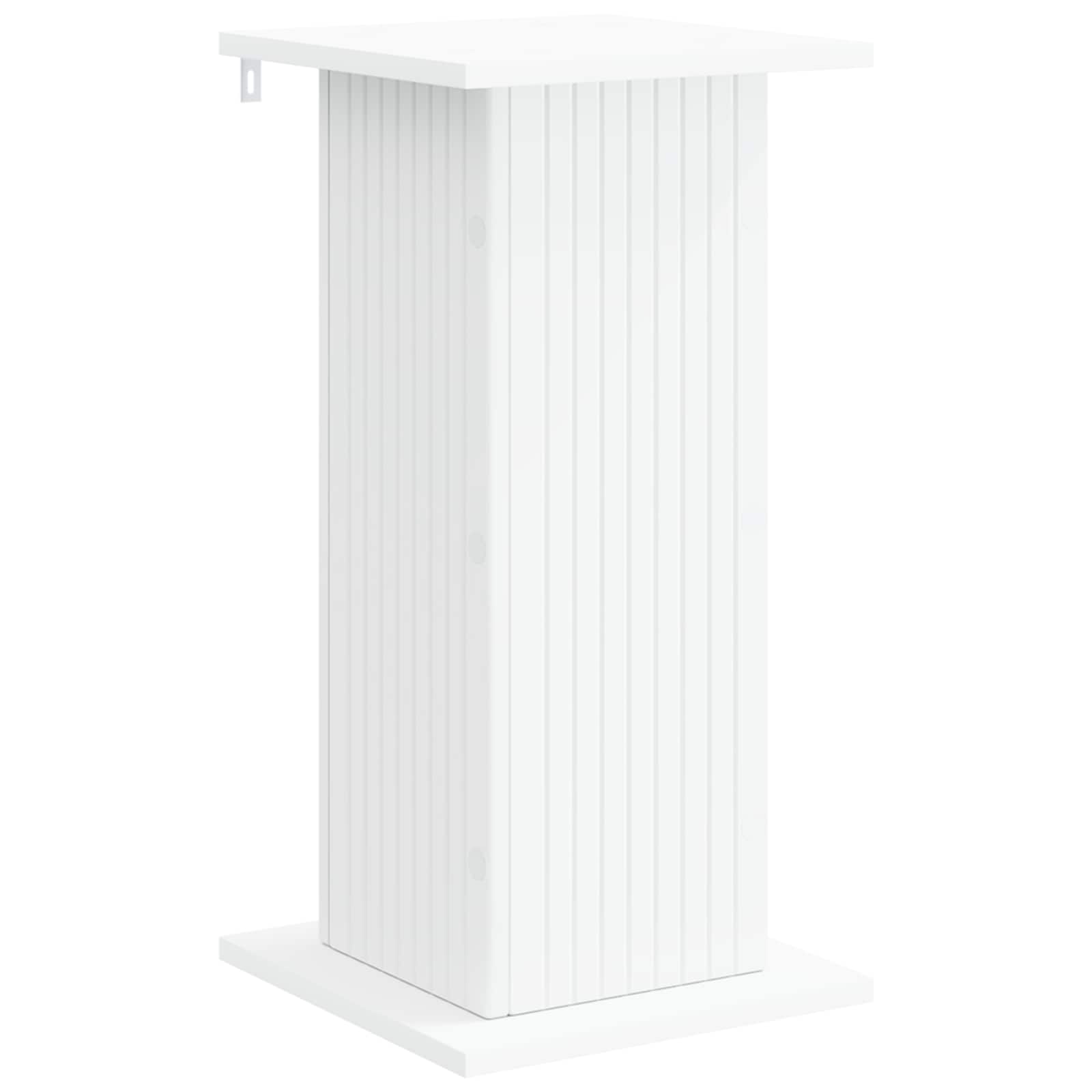 Supporto per piante Bianco 30,5 x 30 x 60,5 cm