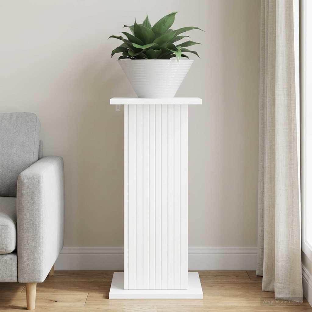 Supporto per piante Bianco 30,5 x 30 x 60,5 cm