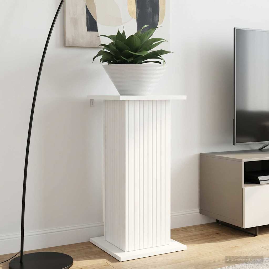 Supporto per piante 2 pz Bianco 30,5 x 30 x 60,5 cm