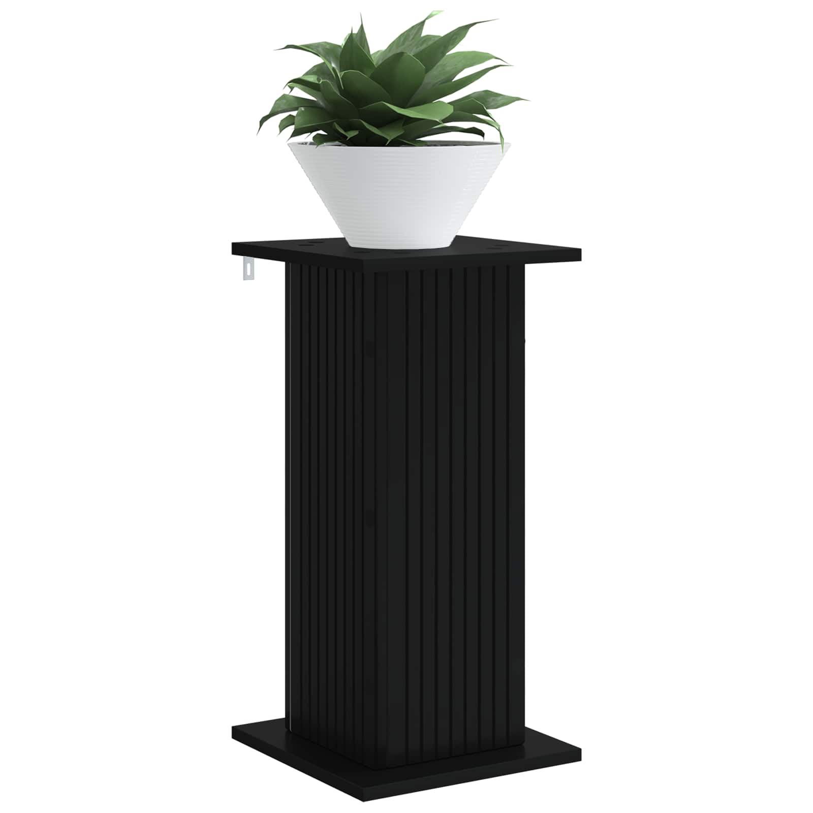 Supporto per piante Nero 30,5 x 30 x 60,5 cm