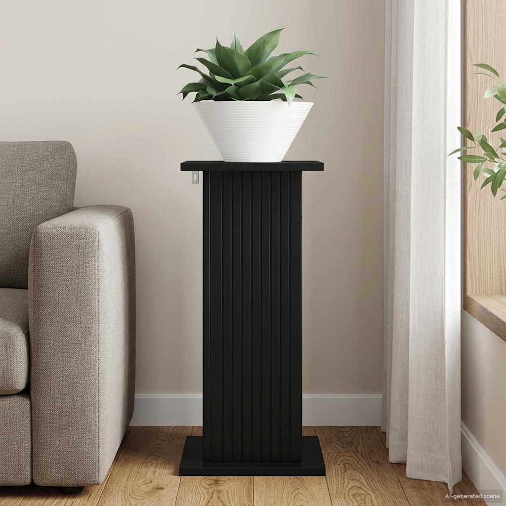 Supporto per piante Nero 30,5 x 30 x 60,5 cm
