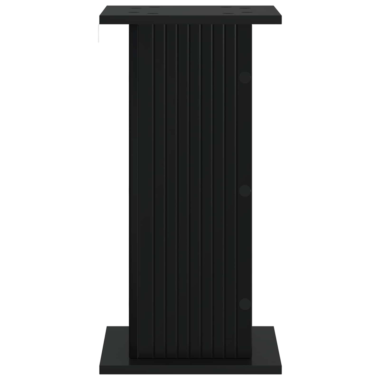 Supporto per piante Nero 30,5 x 30 x 60,5 cm