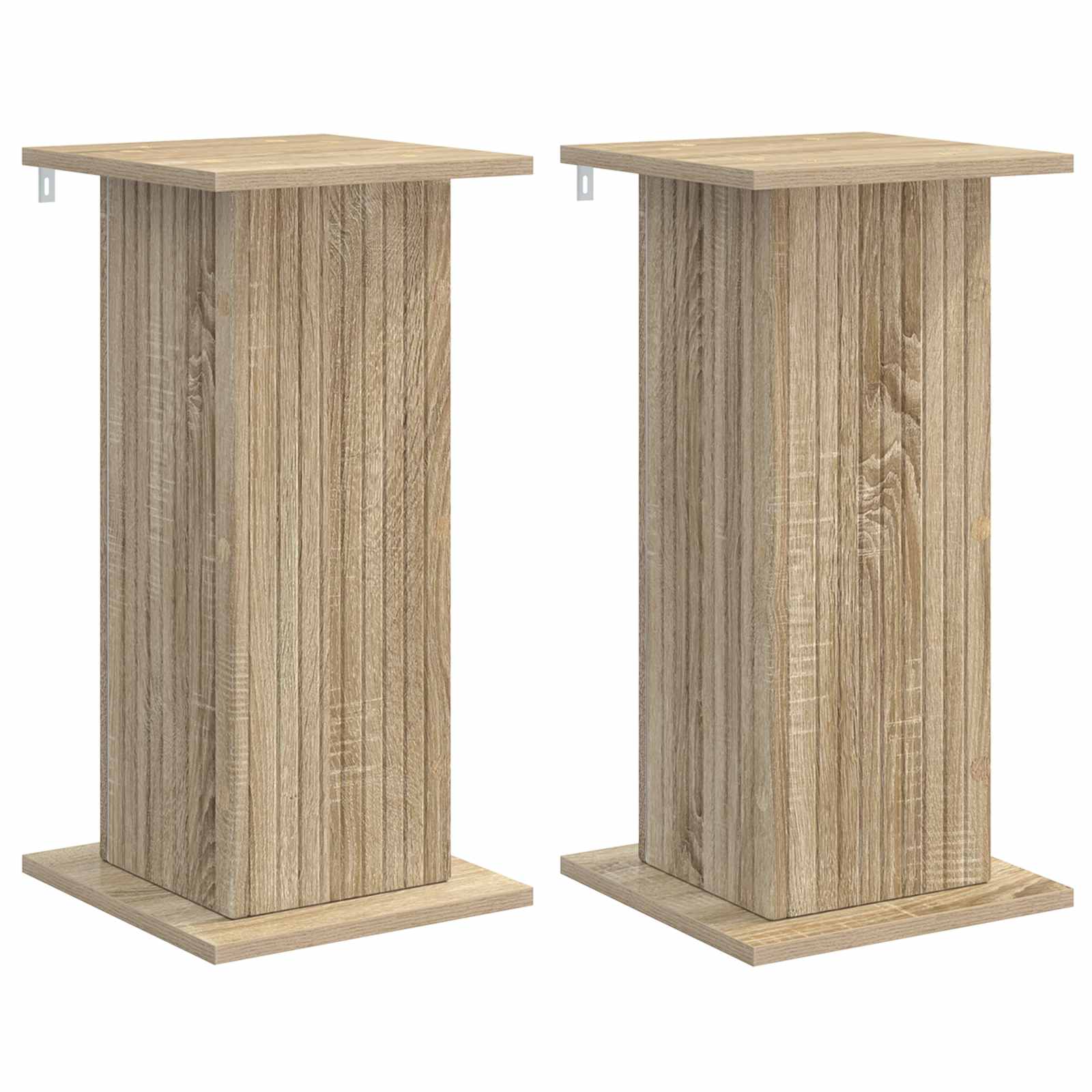 Supporto per piante 2 pz Rovere Sonoma 30,5 x 30 x 60,5 cm