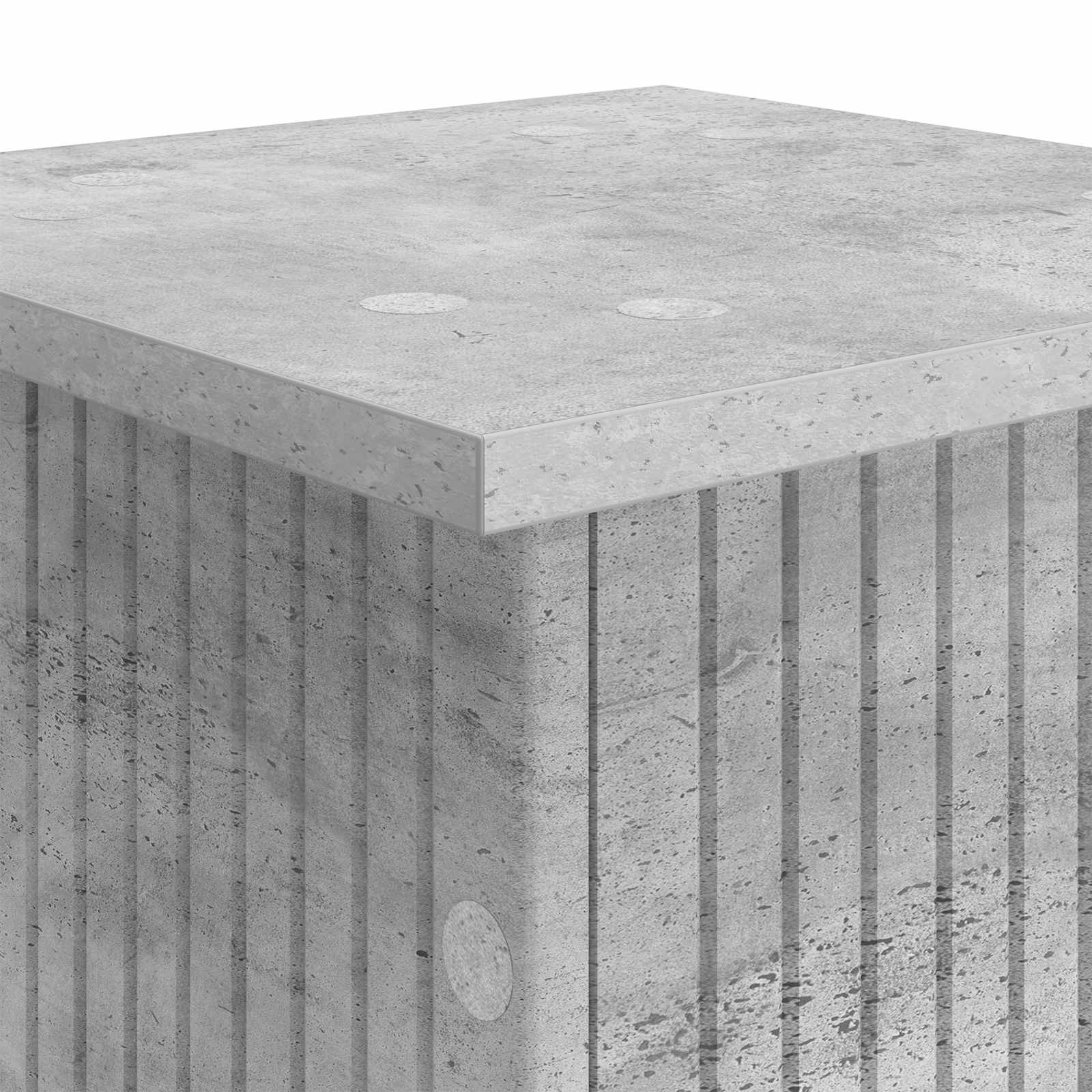 Supporto per piante Grigio Cemento 30,5 x 30 x 60,5 cm
