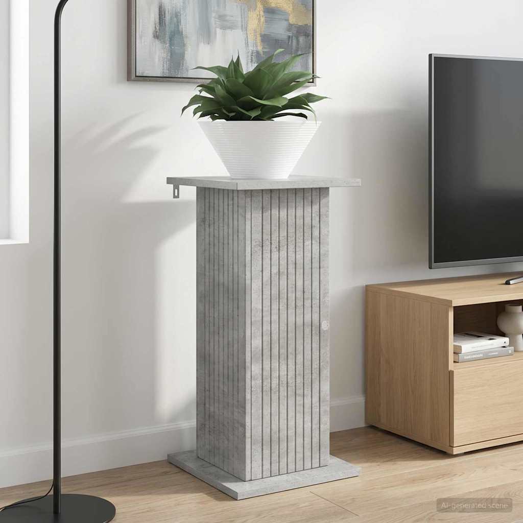 Supporto per piante 2 pz Grigio Cemento 30,5 x 30 x 60,5 cm