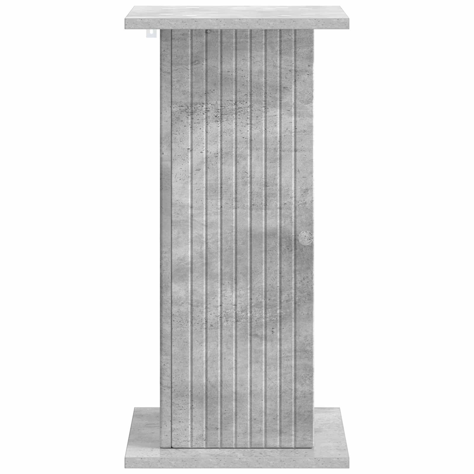 Supporto per piante 2 pz Grigio Cemento 30,5 x 30 x 60,5 cm