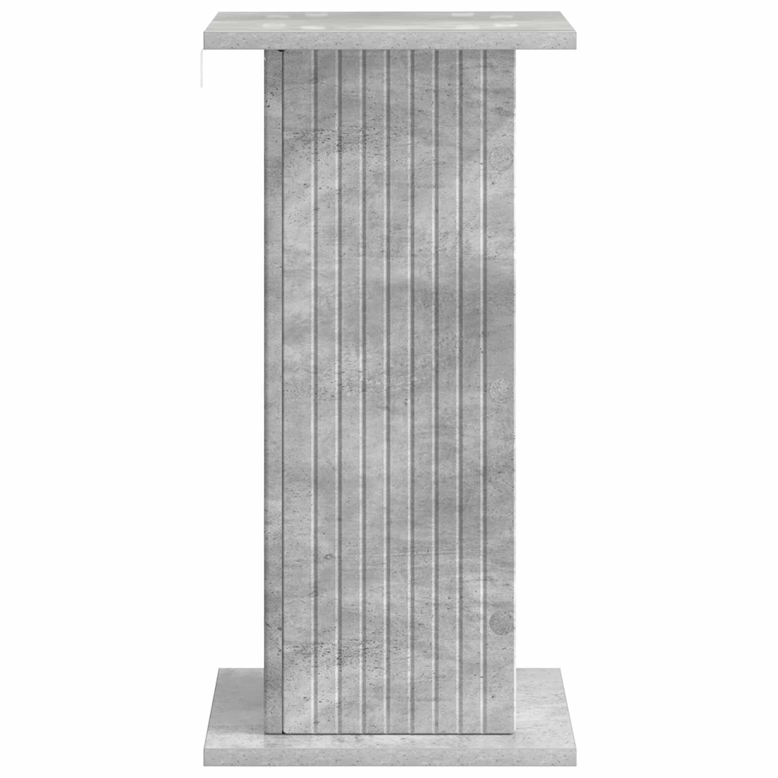 Supporto per piante 2 pz Grigio Cemento 30,5 x 30 x 60,5 cm