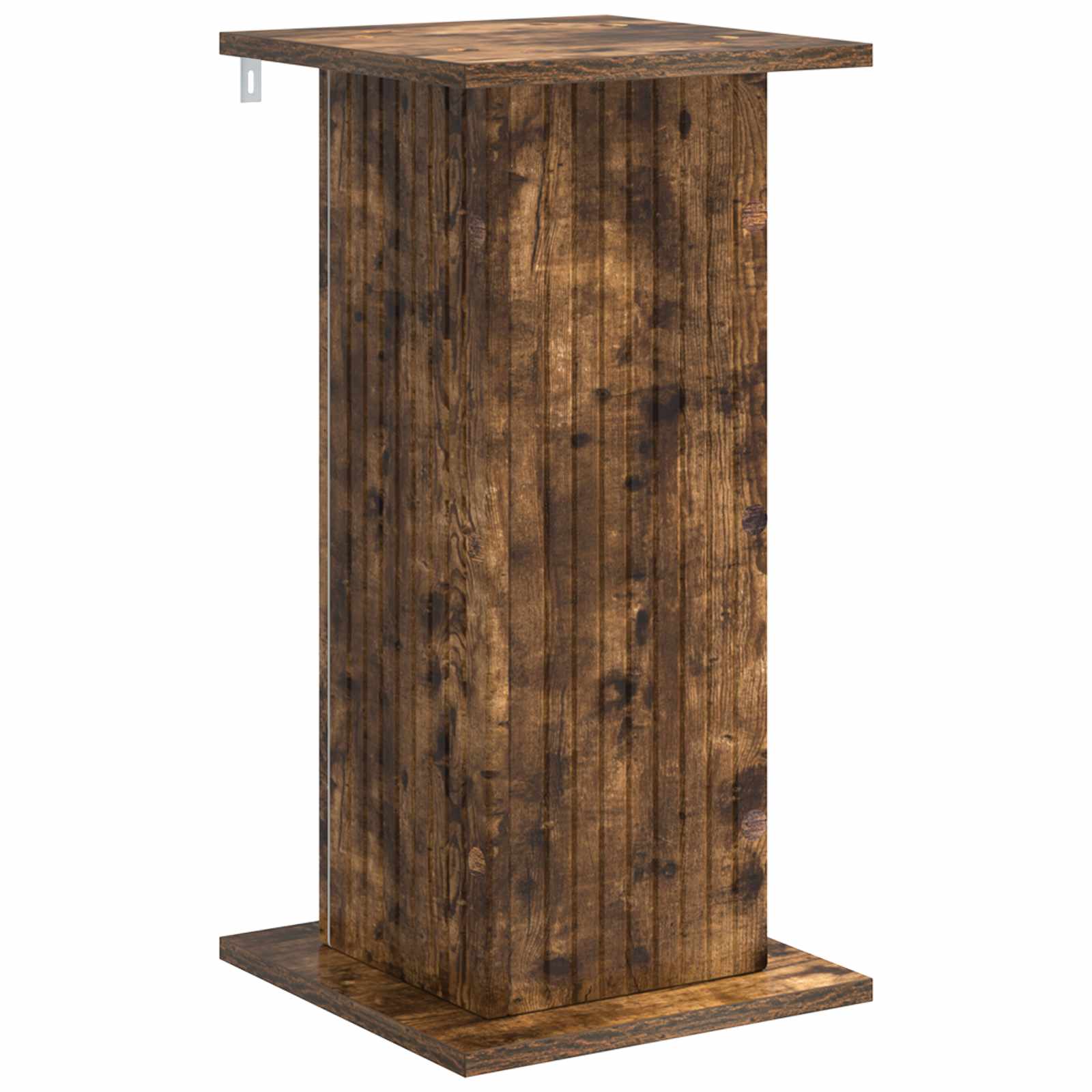 Supporto per piante 2 pz Rovere Fumo 30,5 x 30 x 60,5 cm