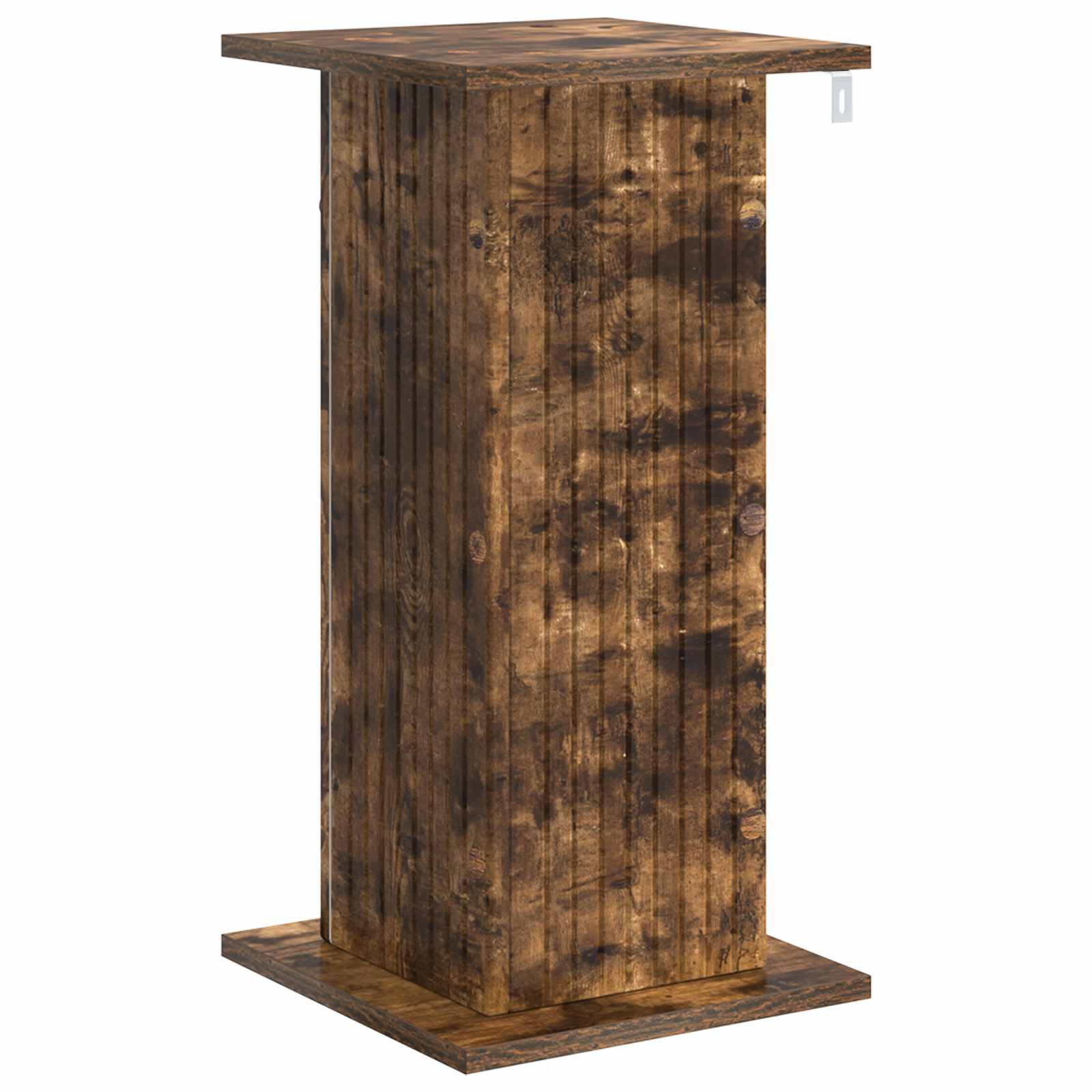 Supporto per piante 2 pz Rovere Fumo 30,5 x 30 x 60,5 cm