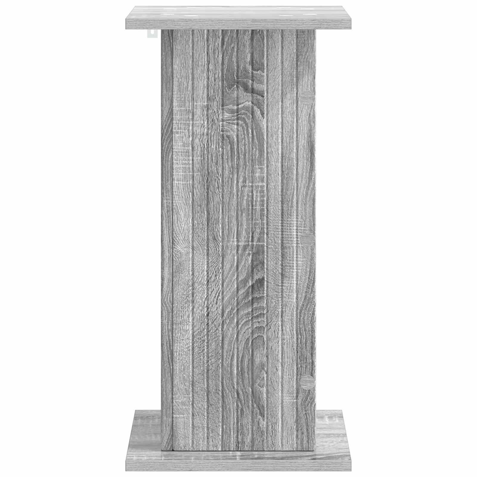 Supporto per piante 2 pz Grigio Sonoma 30,5 x 30 x 60,5 cm