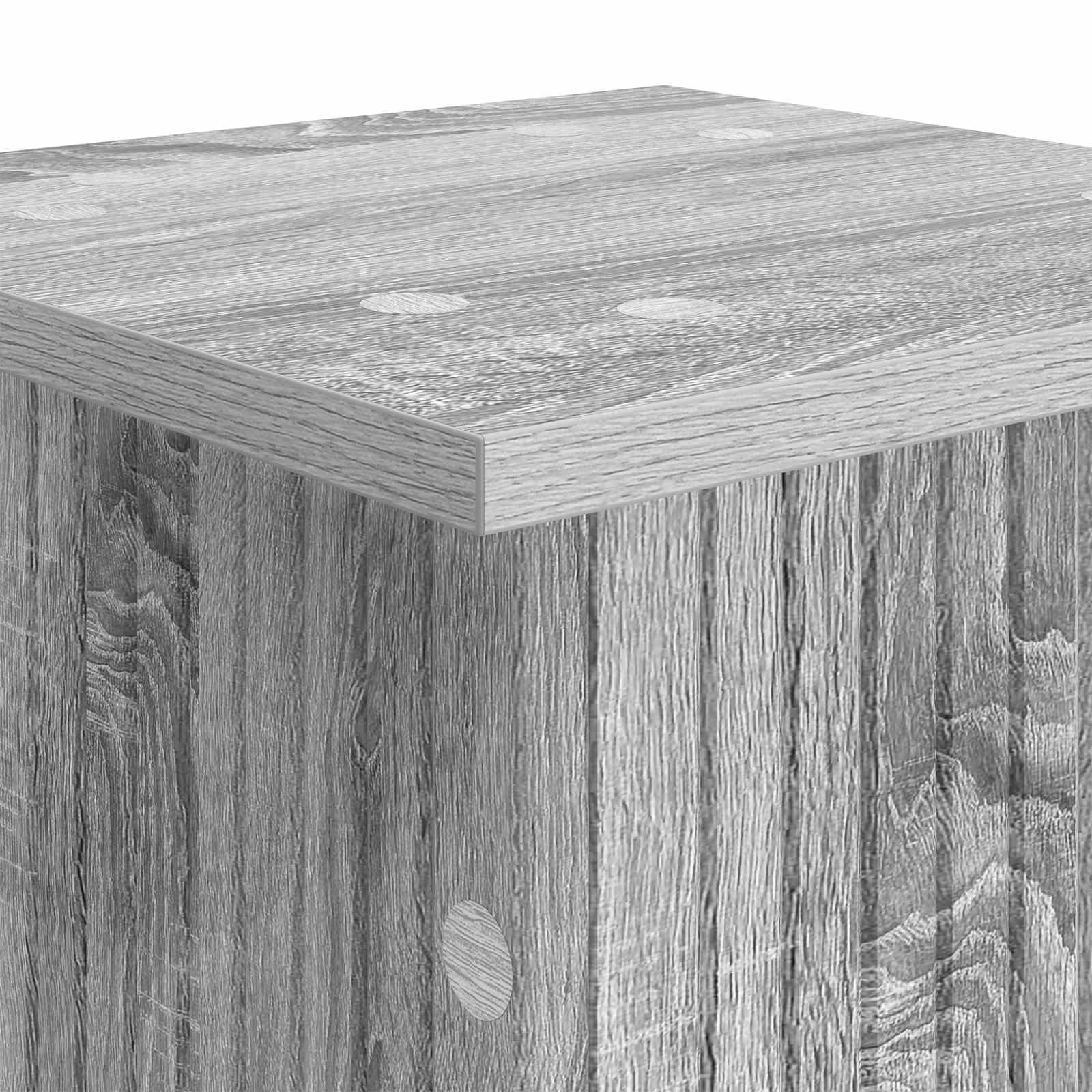 Supporto per piante 2 pz Grigio Sonoma 30,5 x 30 x 60,5 cm