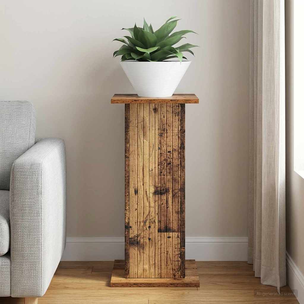 Supporto per piante Legno antico 30,5 x 30 x 60,5 cm