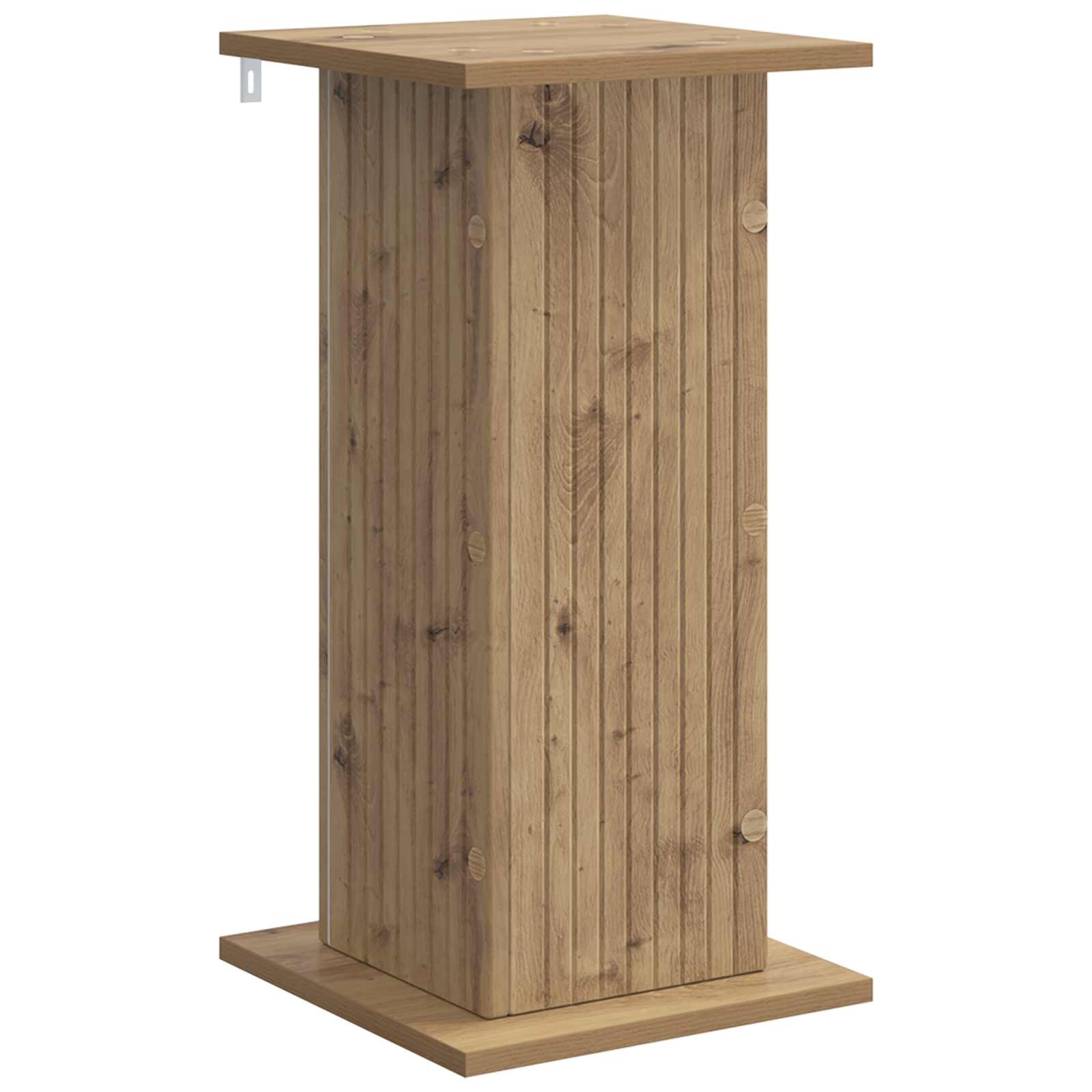 Supporto per piante 2 pz Rovere Artigianale 30,5 x 30 x 60,5 cm