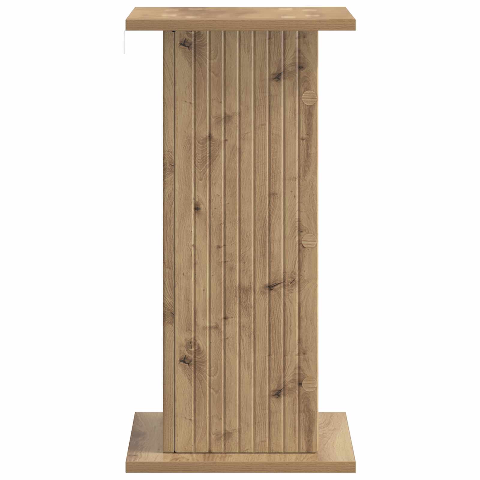 Supporto per piante 2 pz Rovere Artigianale 30,5 x 30 x 60,5 cm