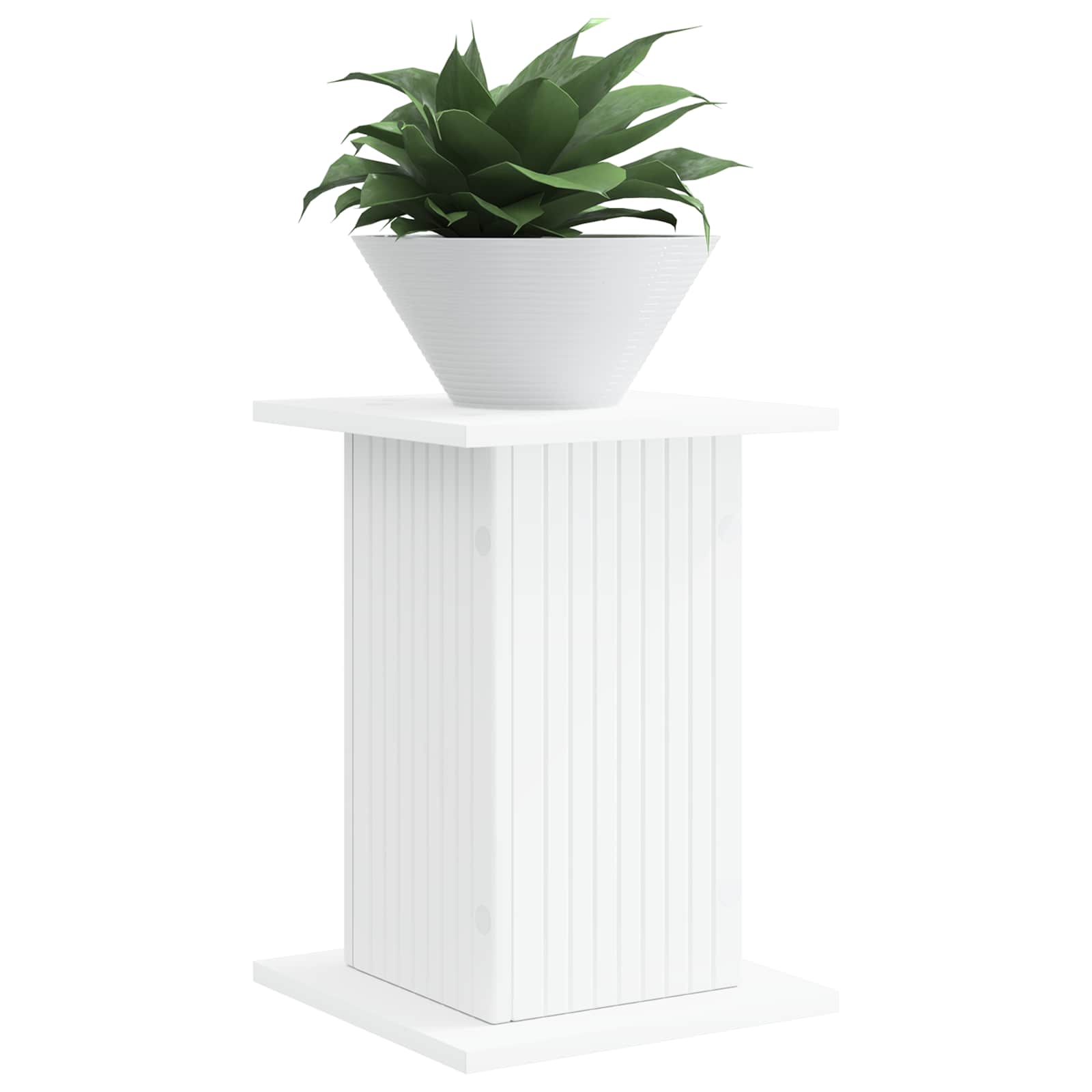 Supporto per piante 2 pz Bianco 30,5 x 30 x 43 cm