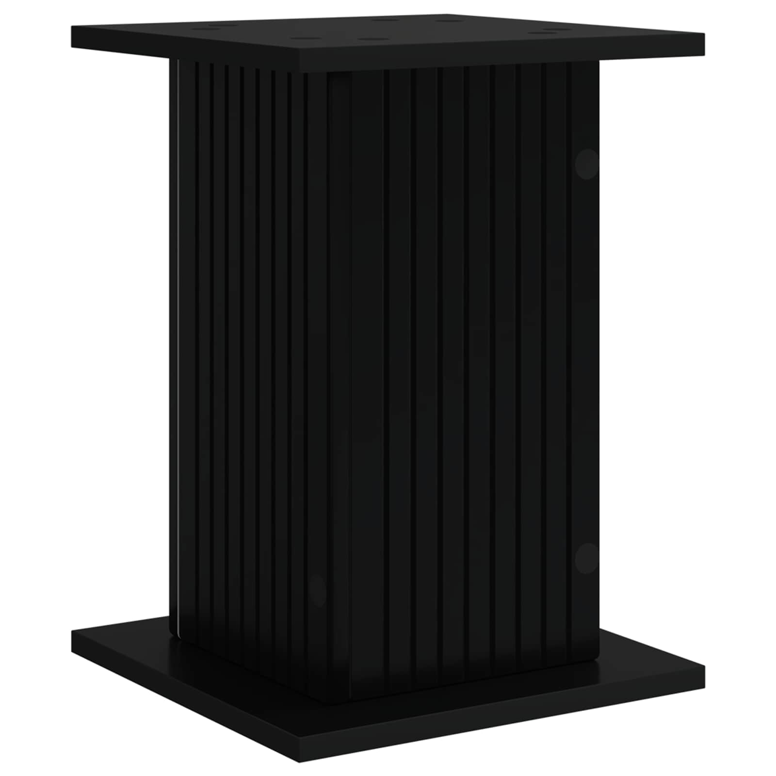 Supporto per piante Nero 30,5 x 30 x 43 cm Legno ingegnerizzato