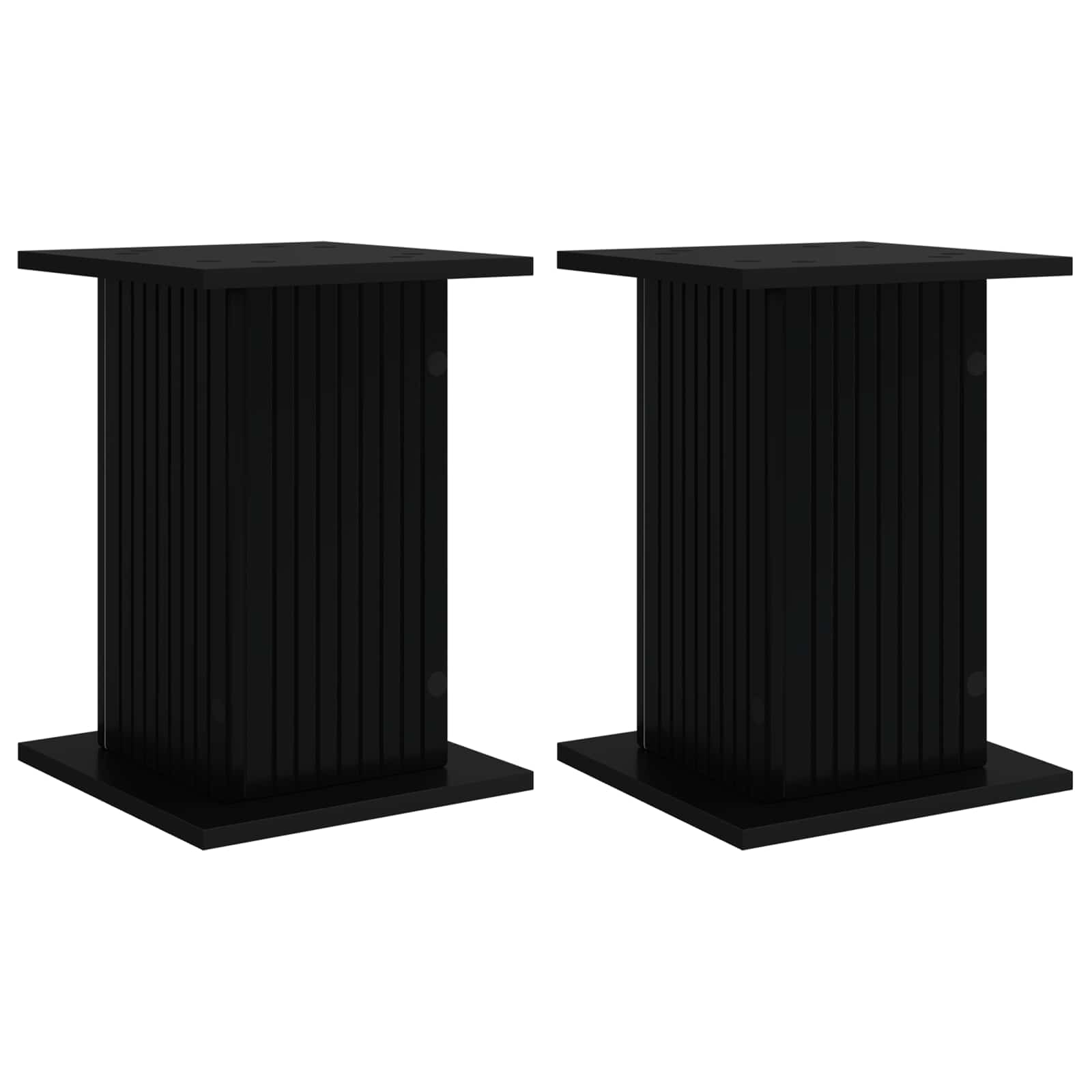 Supporto per piante 2 pz Nero 30,5 x 30 x 43 cm
