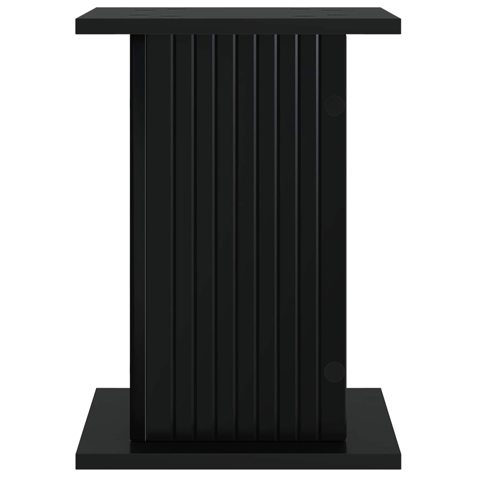 Supporto per piante 2 pz Nero 30,5 x 30 x 43 cm