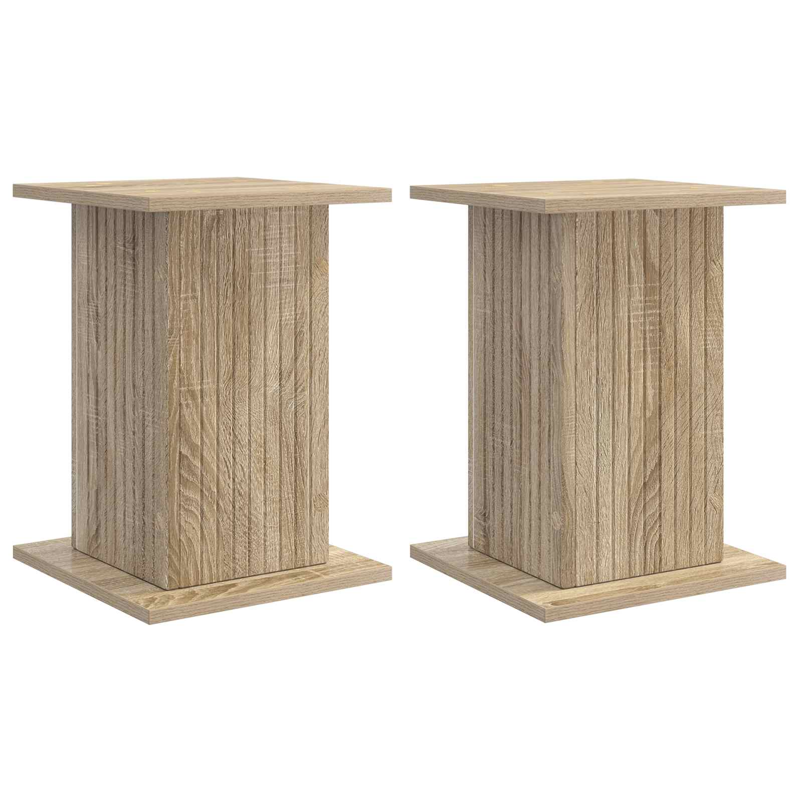 Supporto per piante 2 pz Rovere Sonoma 30,5 x 30 x 43 cm