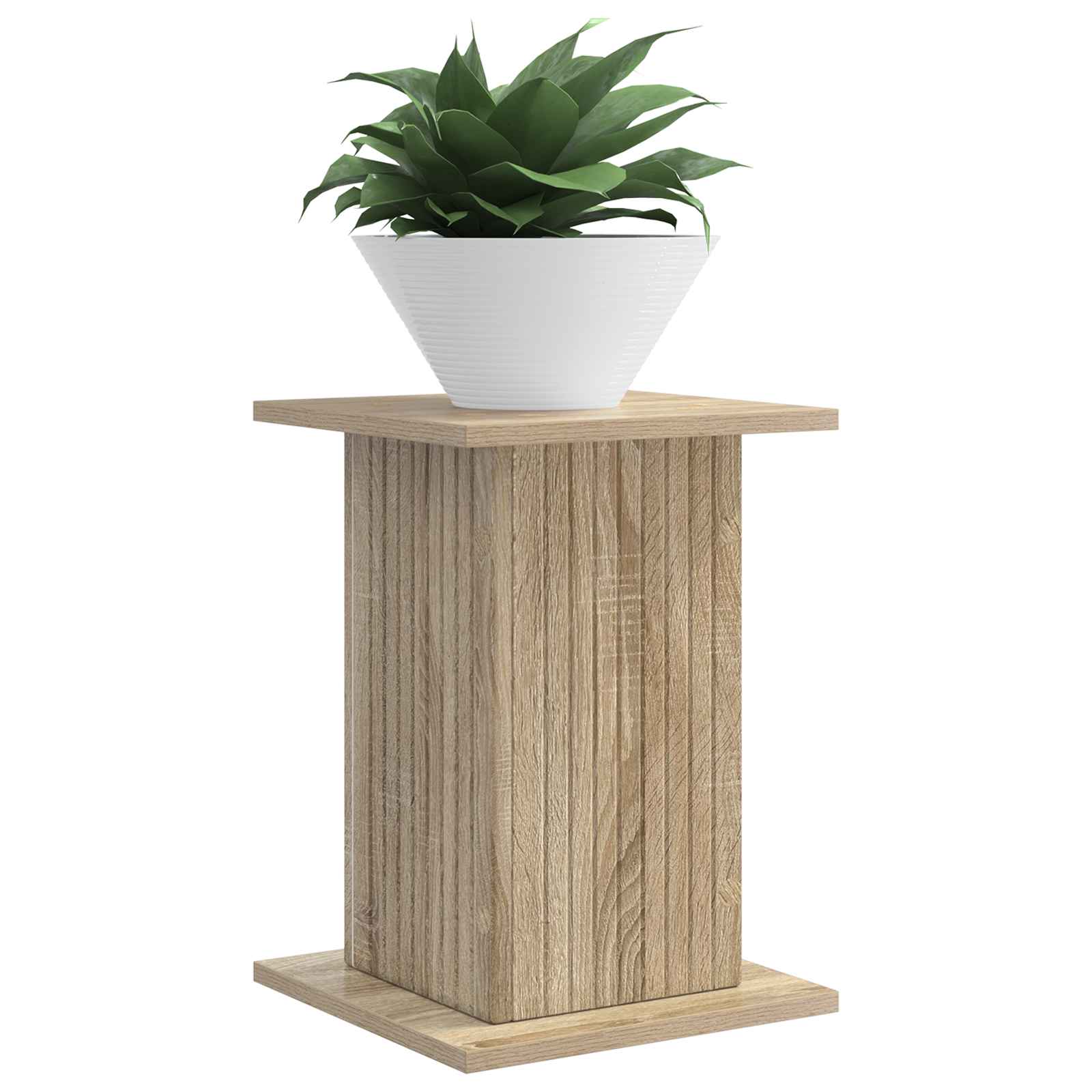 Supporto per piante 2 pz Rovere Sonoma 30,5 x 30 x 43 cm