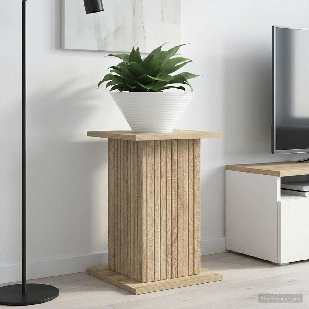 Supporto per piante 2 pz Rovere Sonoma 30,5 x 30 x 43 cm