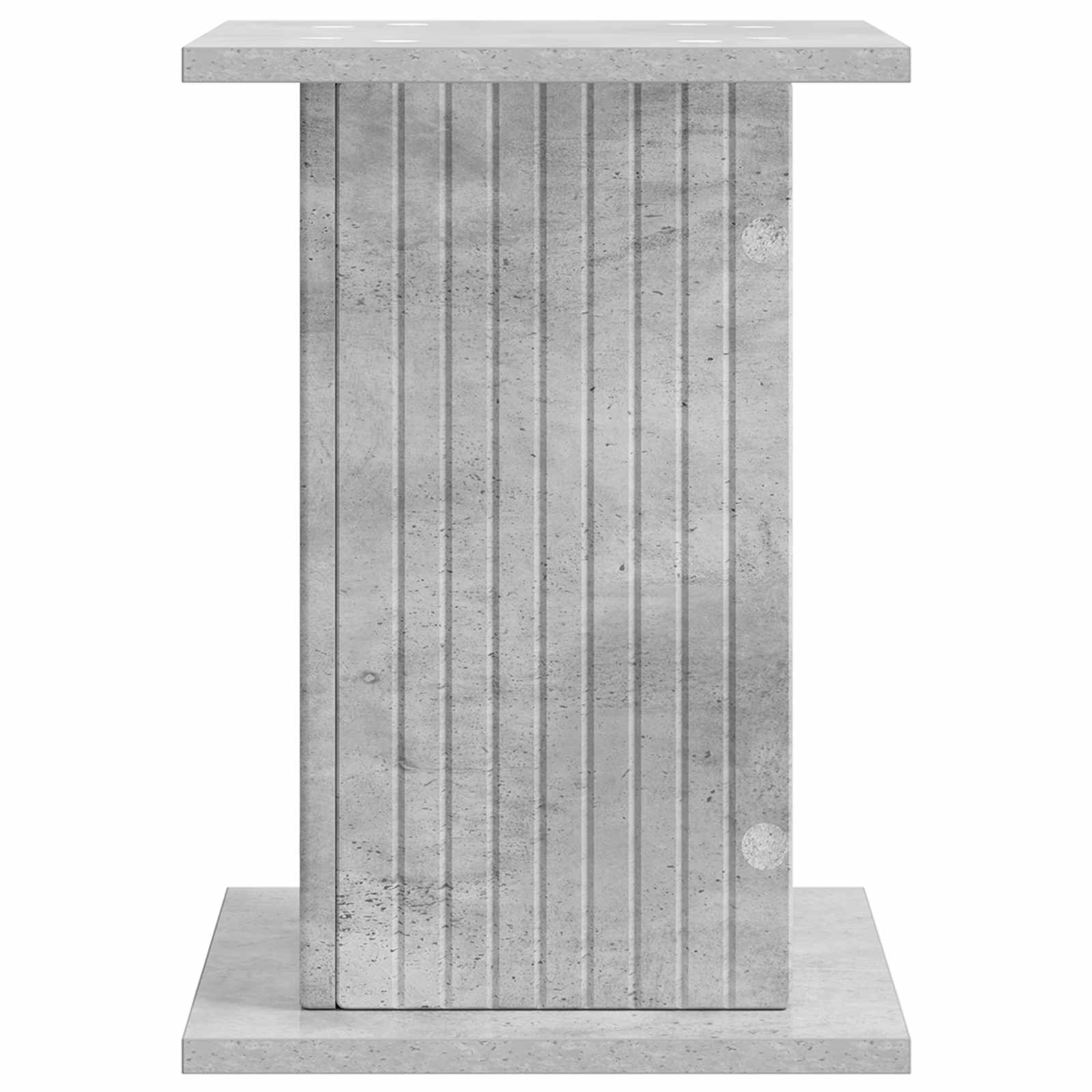 Supporto per piante 2 pz Grigio Cemento 30,5 x 30 x 43 cm