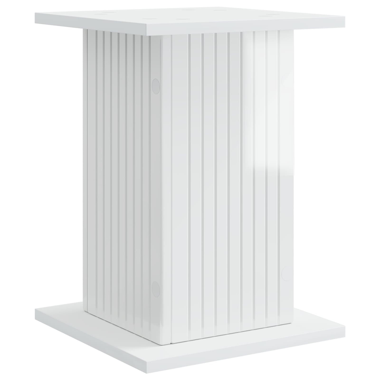 Supporto per piante Bianco Lucido 30,5 x 30 x 43 cm