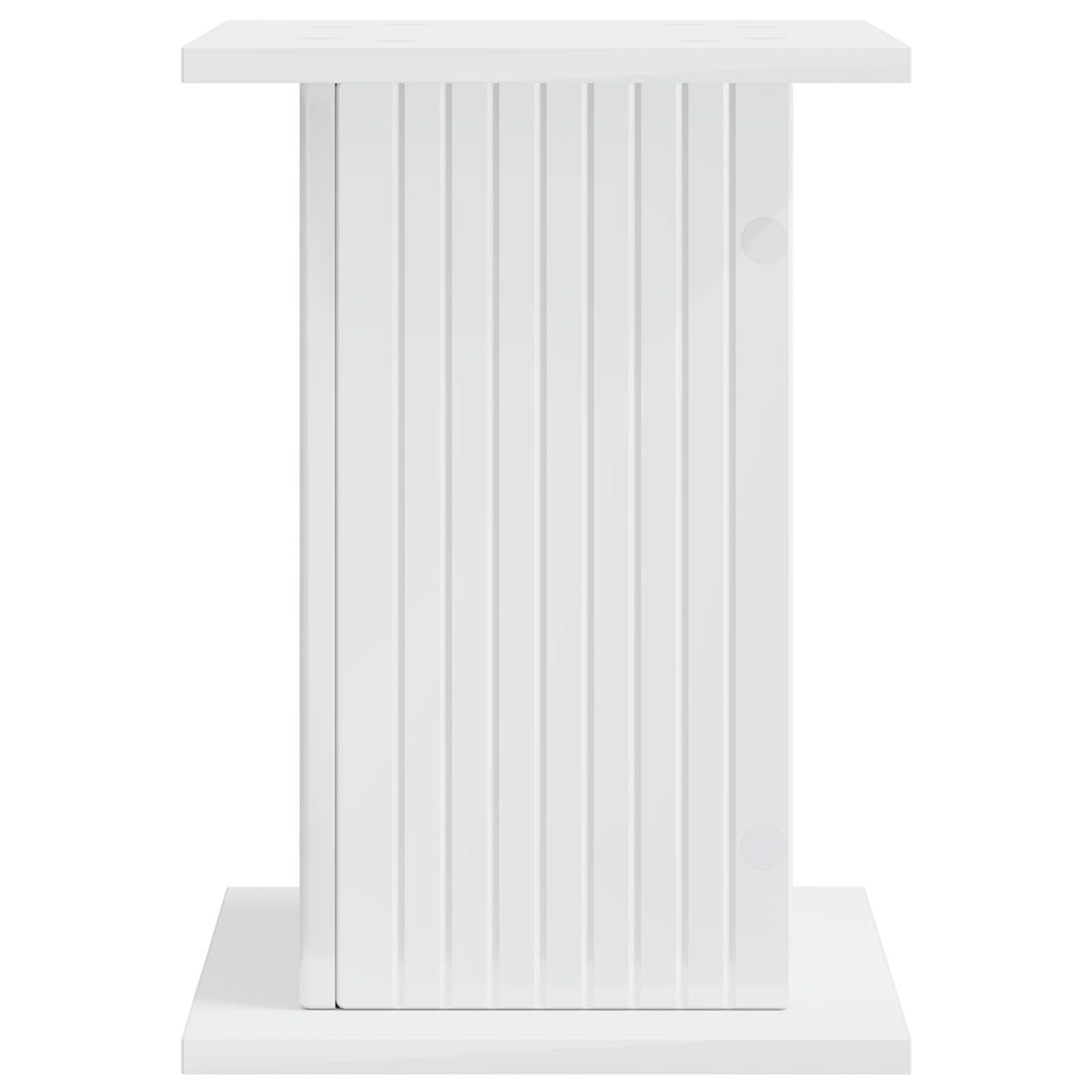 Supporto per piante Bianco Lucido 30,5 x 30 x 43 cm