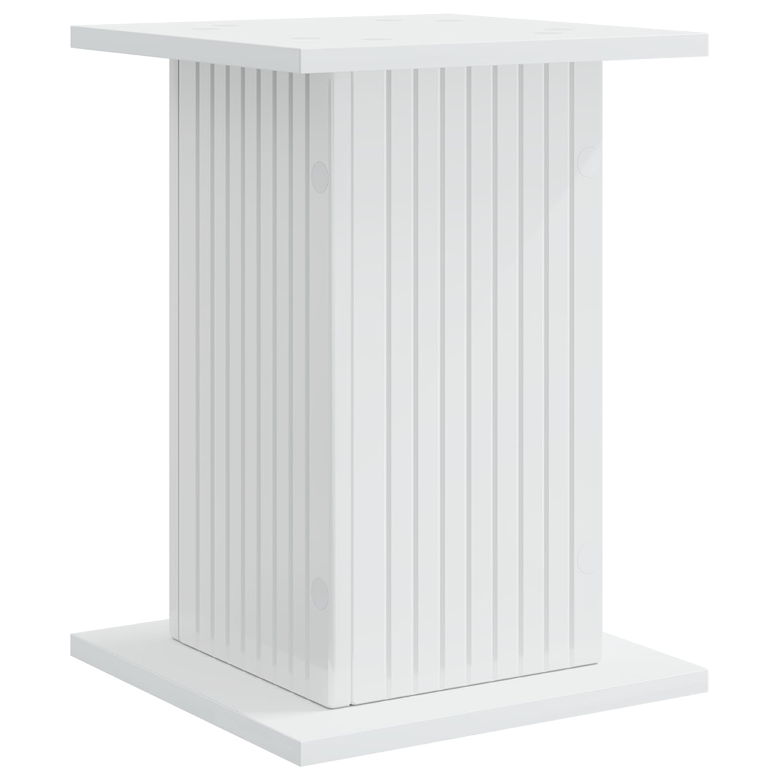 Supporto per piante Bianco Lucido 30,5 x 30 x 43 cm