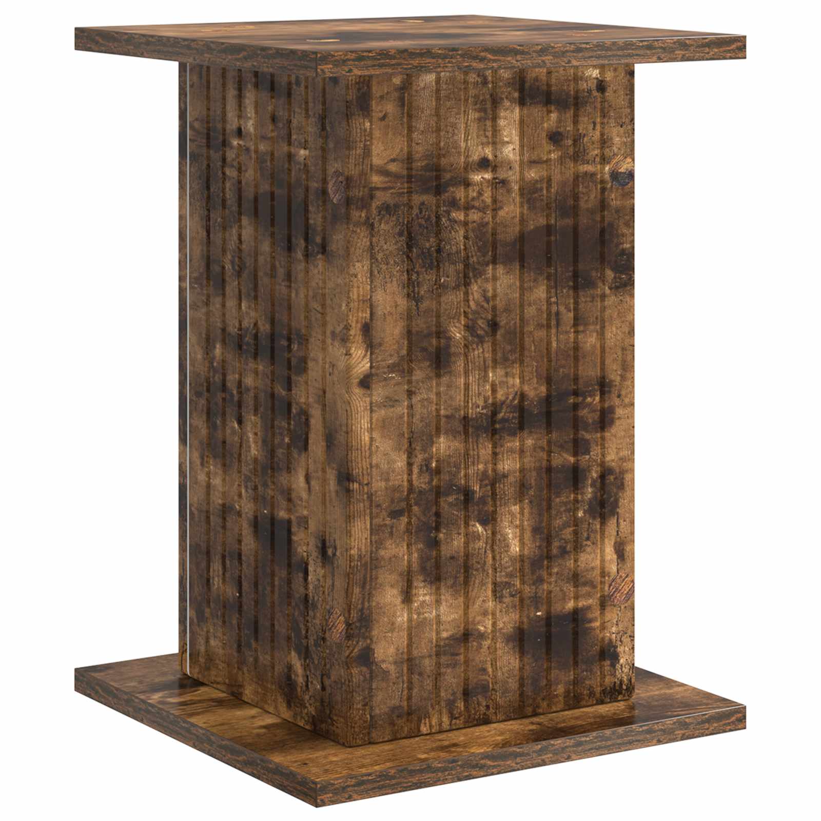 Supporto per piante 2 pz Rovere Fumo 30,5 x 30 x 43 cm