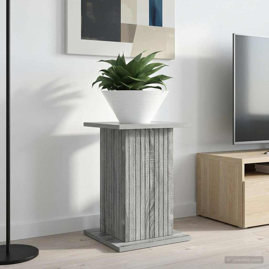 Supporto per piante 2 pz Grigio Sonoma 30,5 x 30 x 43 cm
