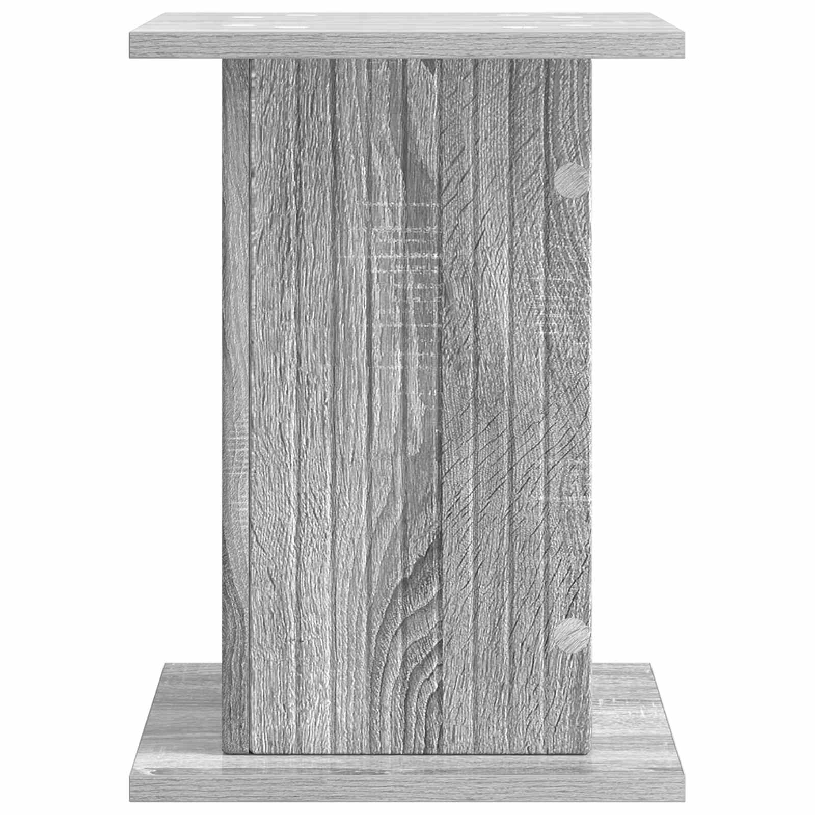 Supporto per piante 2 pz Grigio Sonoma 30,5 x 30 x 43 cm