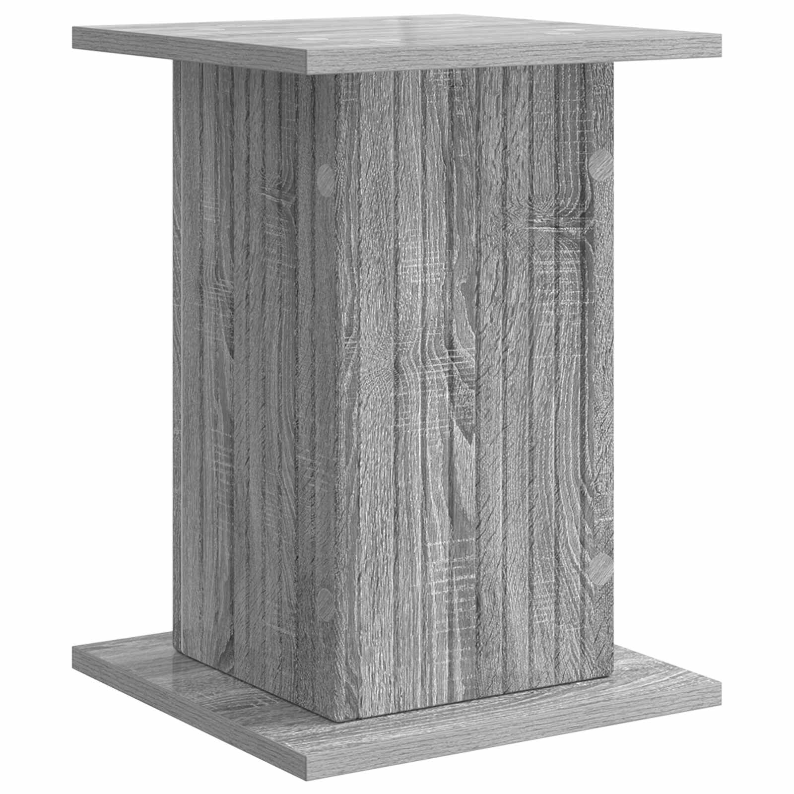 Supporto per piante 2 pz Grigio Sonoma 30,5 x 30 x 43 cm