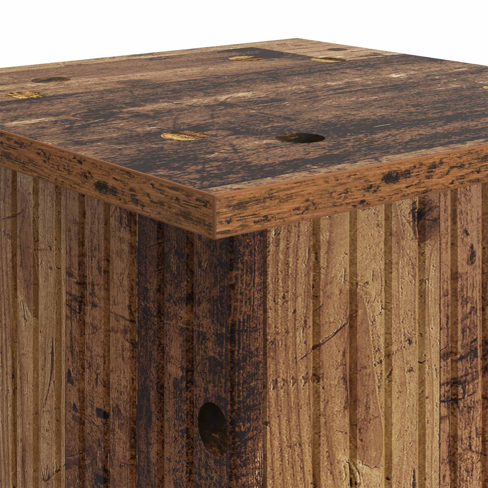 Supporto per piante 2 pz Legno antico 30,5 x 30 x 43 cm