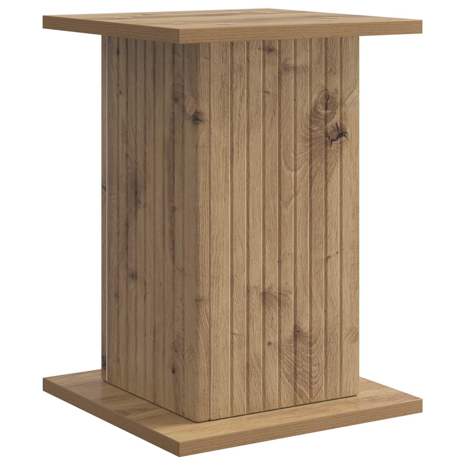 Supporto per piante 2 pz Rovere Artigianale 30,5 x 30 x 43 cm