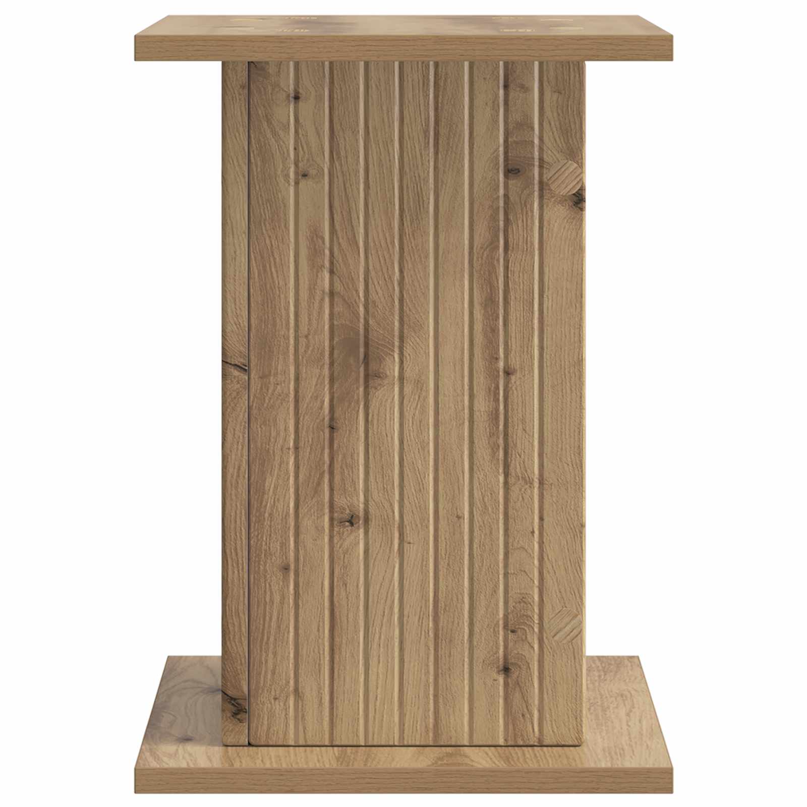 Supporto per piante 2 pz Rovere Artigianale 30,5 x 30 x 43 cm