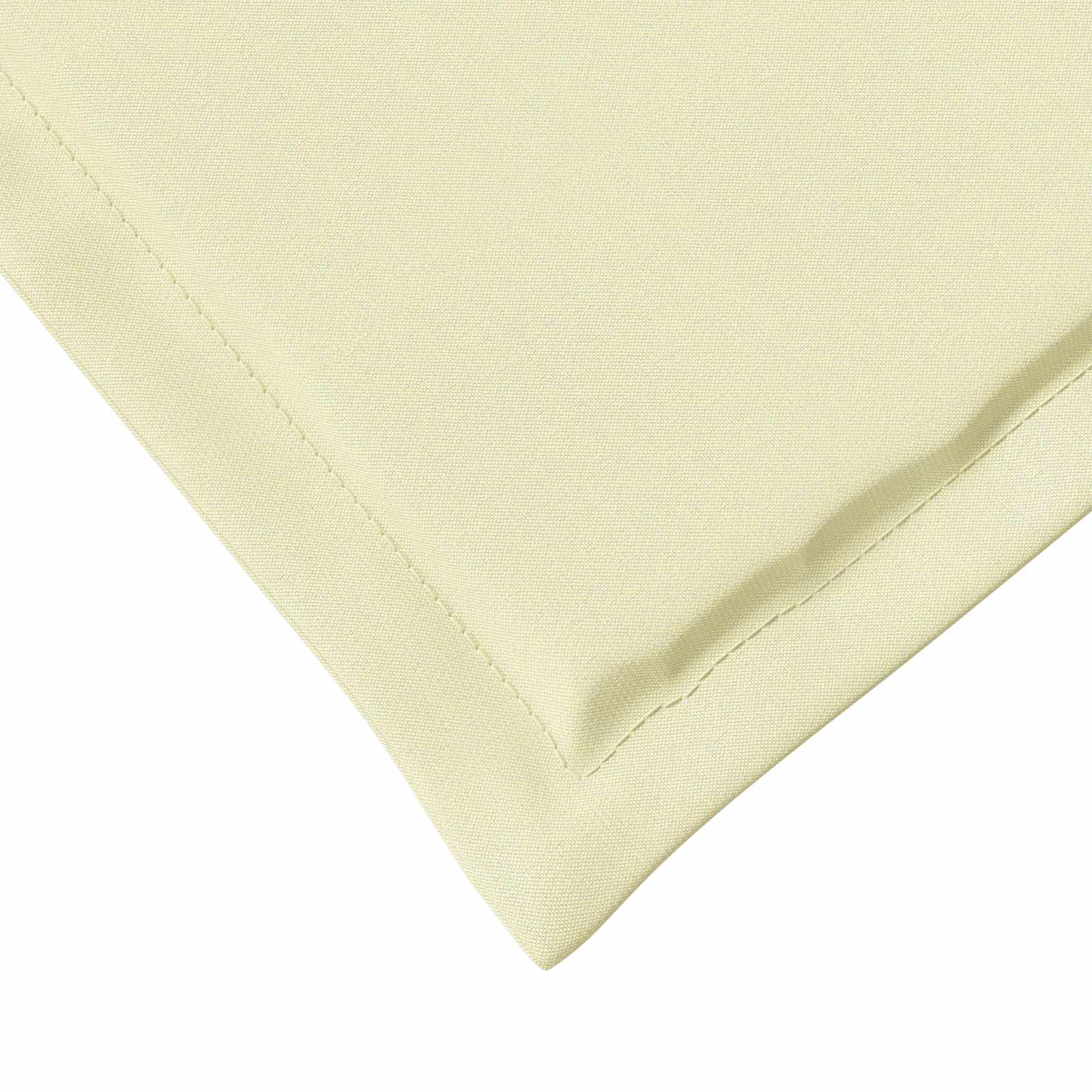 Cuscini per Seduta 2 pz Poliestere Crema 47 x 36 x 2 cm