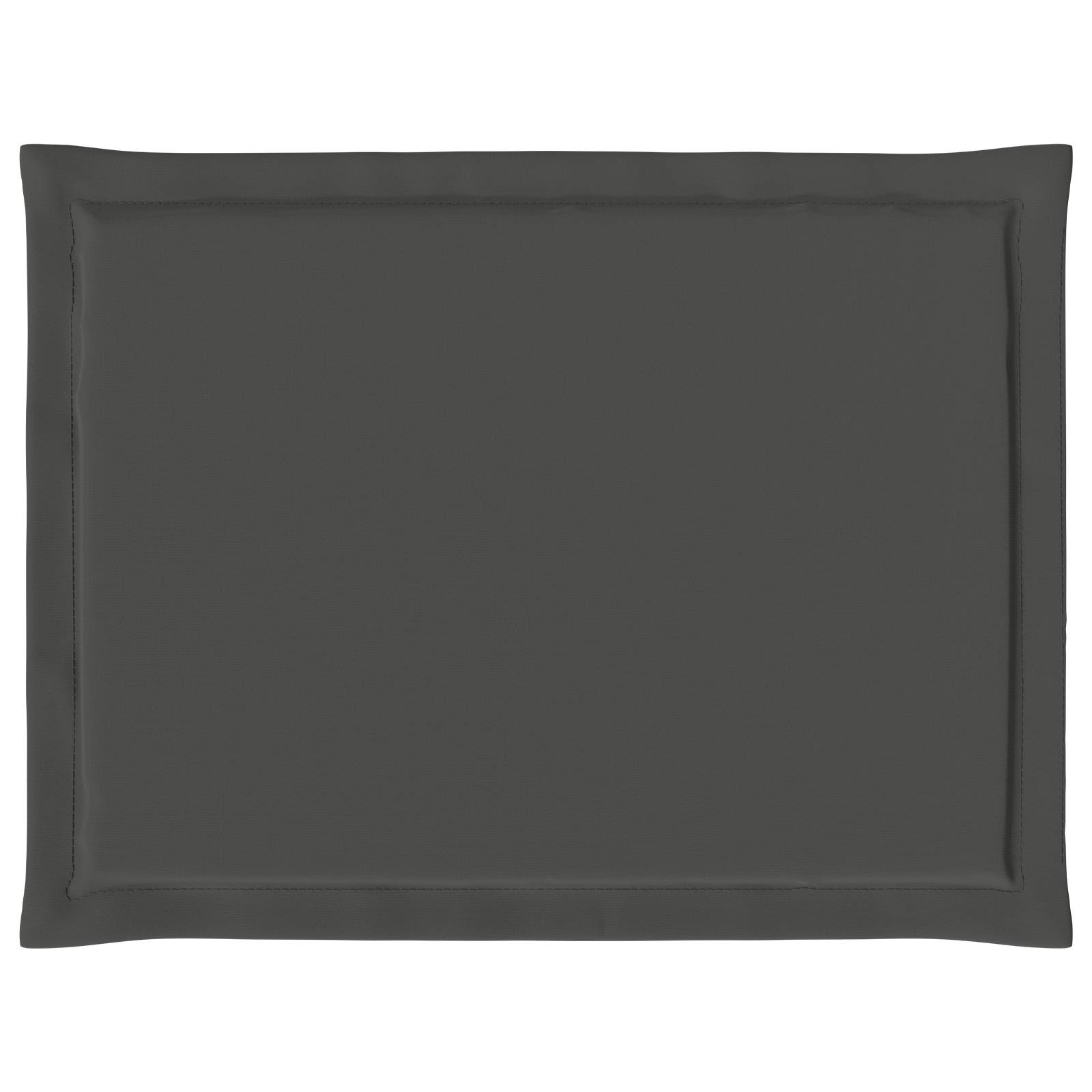 Cuscini per Seduta 4 pz Poliestere Antracite 47 x 36 x 2 cm