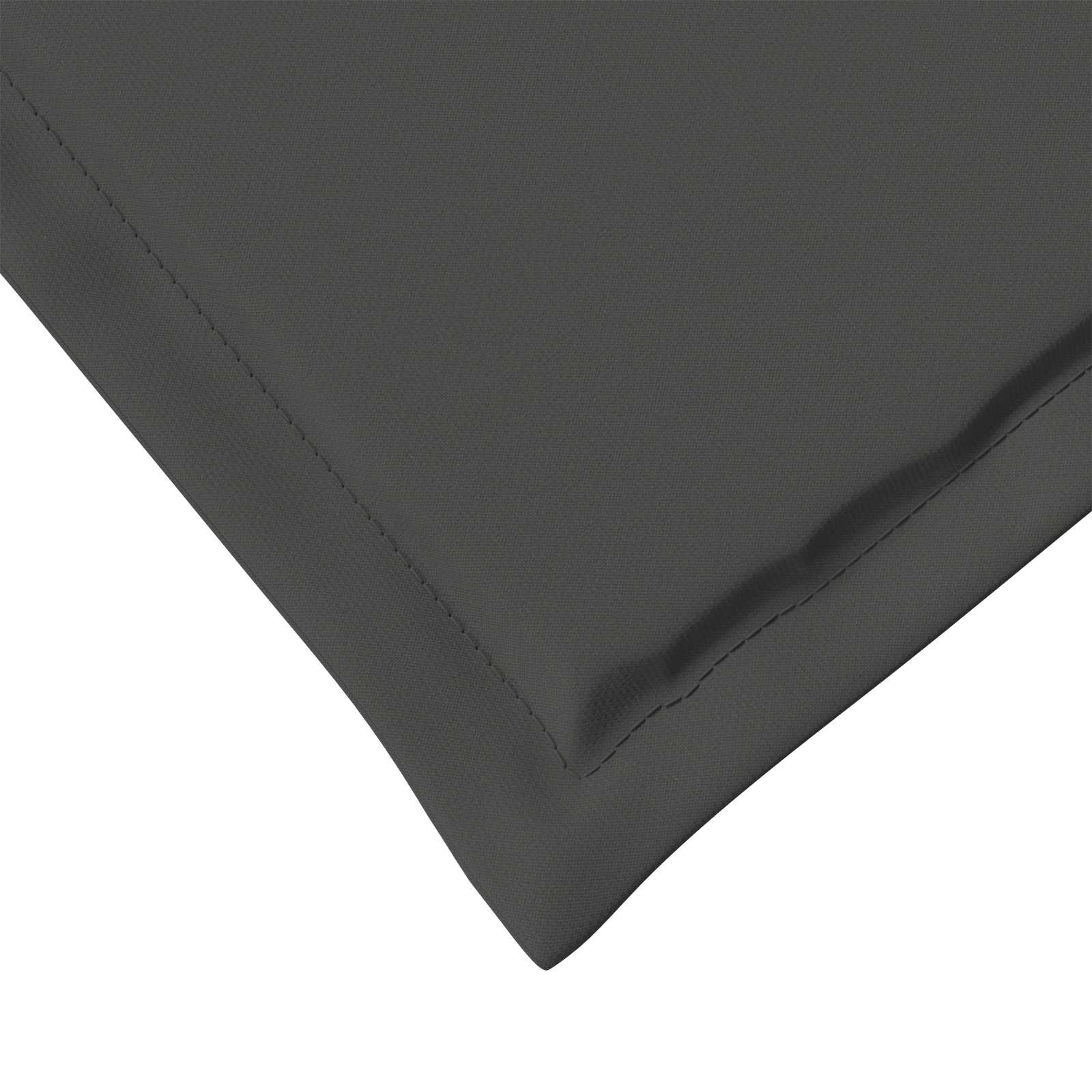 Cuscini per Seduta 4 pz Poliestere Antracite 47 x 36 x 2 cm