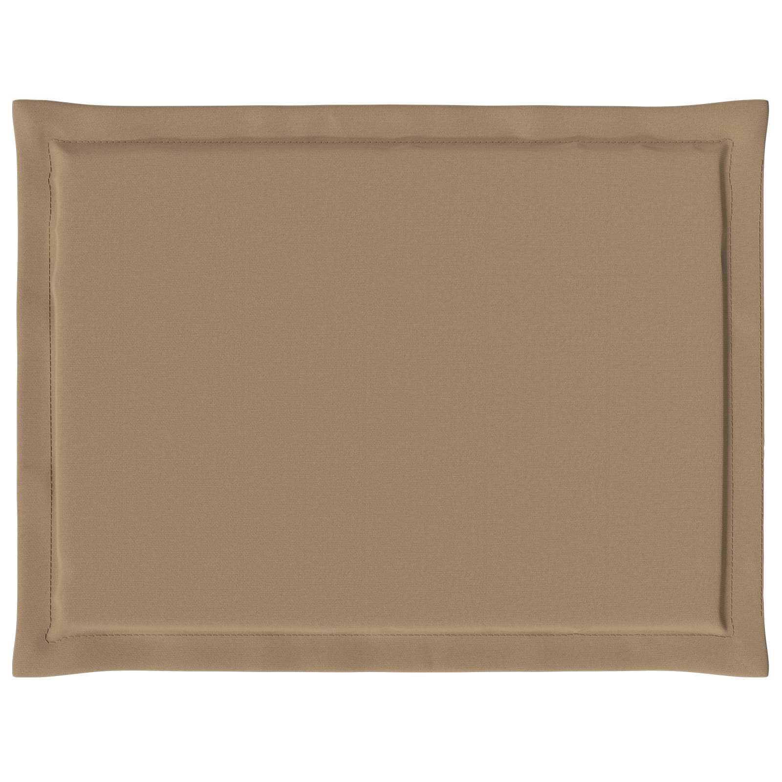 Cuscini per Seduta 4 pz Poliestere Tortora 47 x 36 x 2 cm