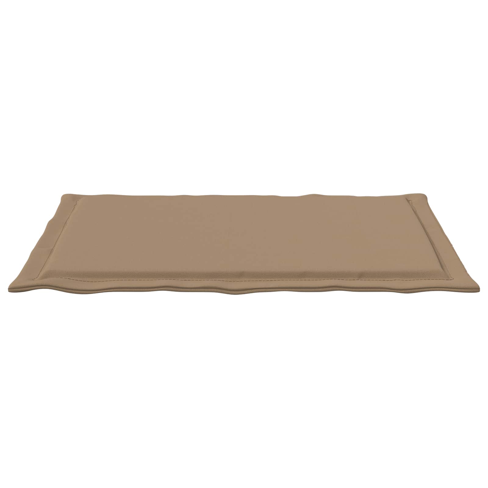 Cuscini per Seduta 4 pz Poliestere Tortora 47 x 36 x 2 cm