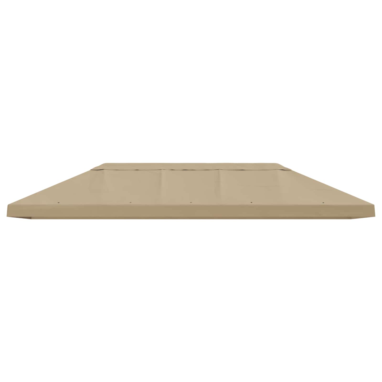 Copertura Tenda Gazebo 6 x 3 m Beige Poliestere 190 gsm